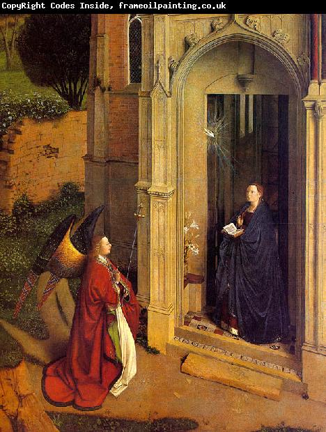Jan Van Eyck The Annunciation  6